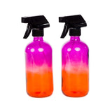 Ombre Glass Trigger Sprayer Bottle - 8oz & 16oz - 2Pk - Oil Life