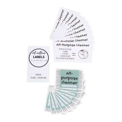 All Purpose Cleaner - 10 pk Labels - Oil Life