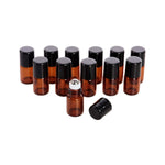 (2ml) 5/8 Dram Sample Vials w/STEEL Rollerball - Oil Life