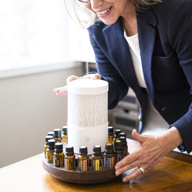 Rotating Essential Oil Diffuser Stand