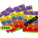 Spanish Sample Cards - Variety 5pk