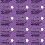 Single EOs Sample Cards — 5 pack - Oil Life
