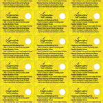 Single EOs Sample Cards — 5 pack - Oil Life