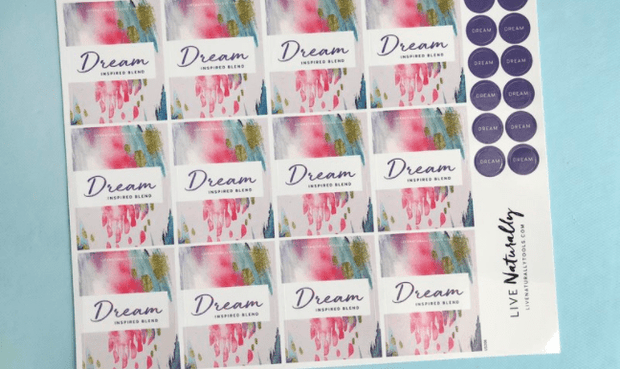Dream Label Sheet