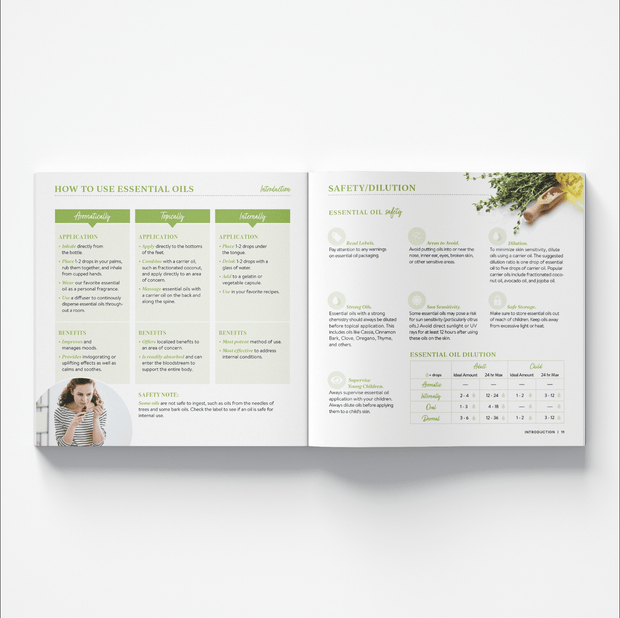 Essential Oils Made Simple Book - How to use essential oils