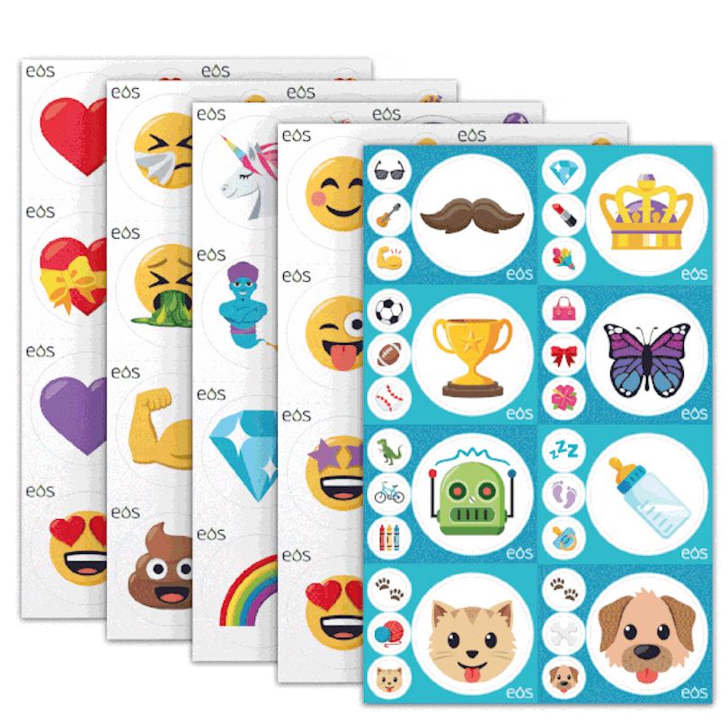 Emoji Sticker Sheets - Oil Life