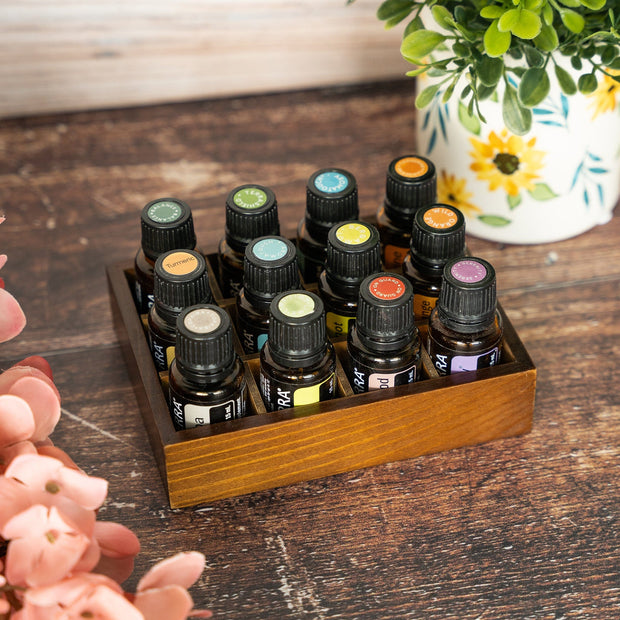 Small Essential Oil Wood Tray