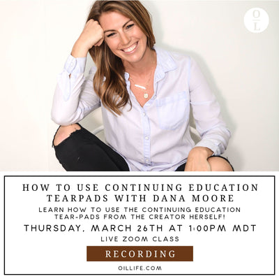 How to Use Continuing Education Tear pads Workshop - Recording