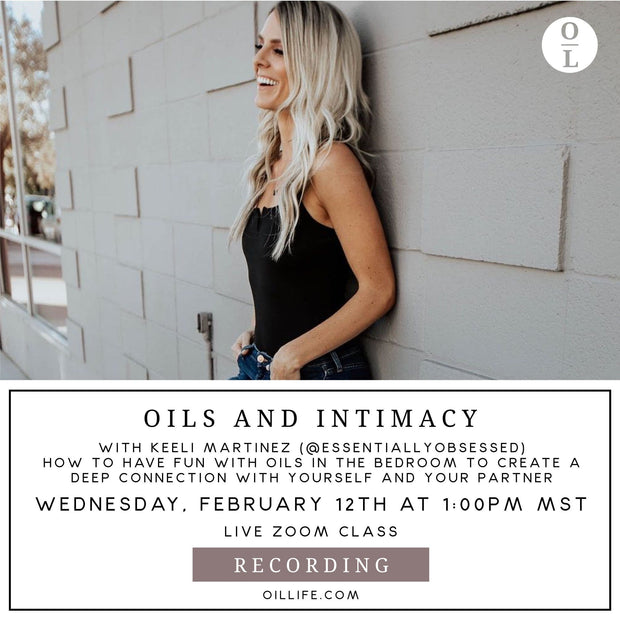 Oils and Intimacy Workshop - Recording