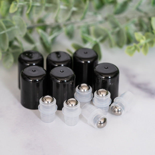 Stainless Steel Roller & Cap for 5ml/15ml Bottle