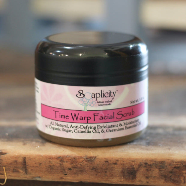 Time Warp Facial Scrub for Mature Skin by Soaplicity