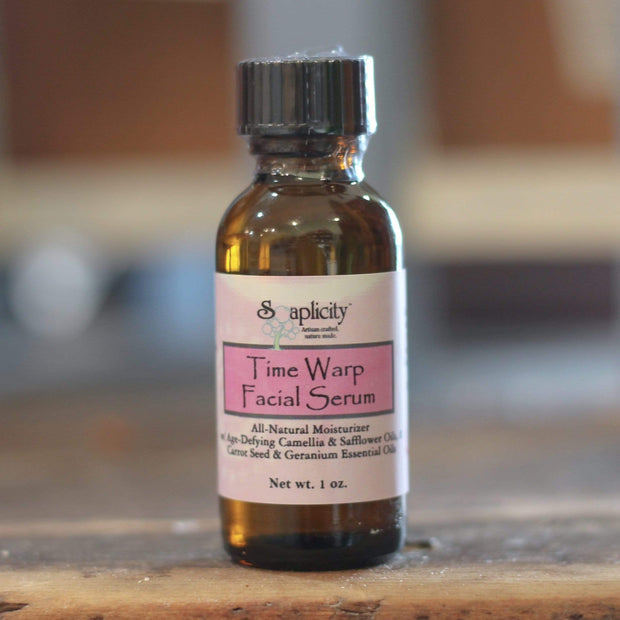 Time Warp Facial Serum for Mature Skin by Soaplicity