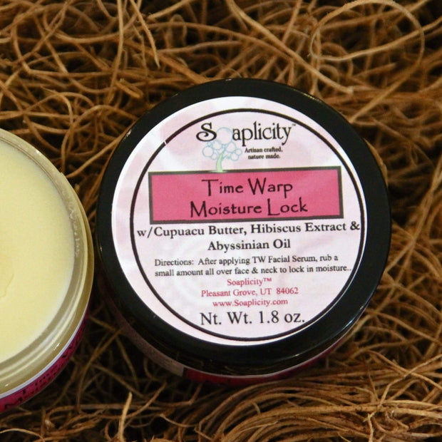 Time Warp Moisture Lock - Facial Moisturizer by Soaplicity
