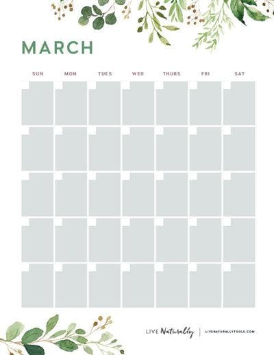 Calendar Tear Pad