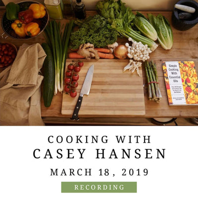 "Cooking with Casey Hansen" Workshop - Recording