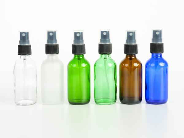 4 oz glass deals bottle with sprayer