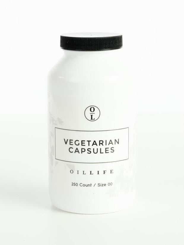 Vegetarian Capsules -Size 00 - Oil Life