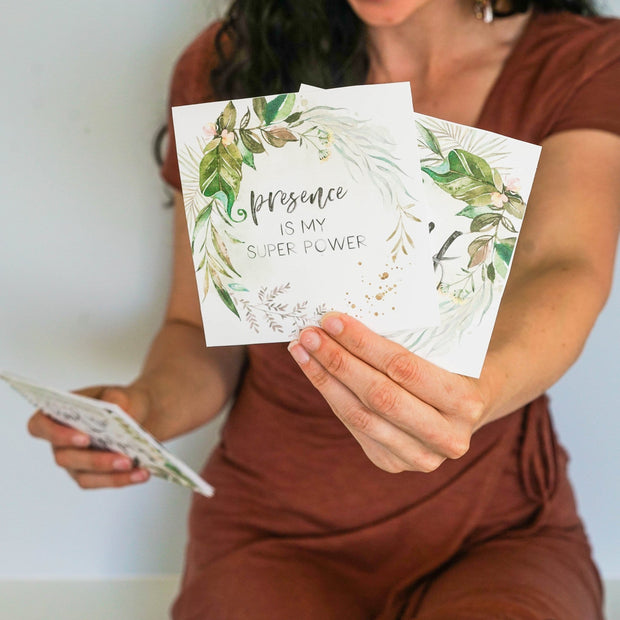 Fueled with Joy in Motherhood Affirmation Cards - Oil Life
