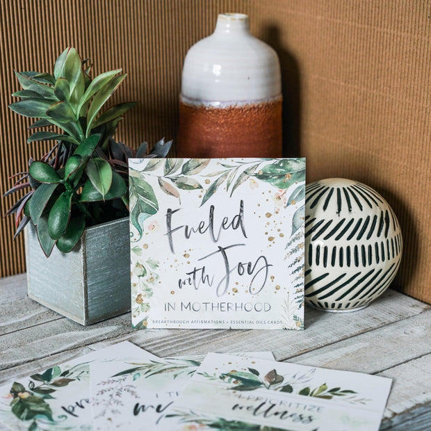 Fueled with Joy in Motherhood Affirmation Cards - Oil Life