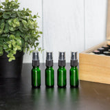 1 oz Glass Bottle with Pump Spray 4-pack