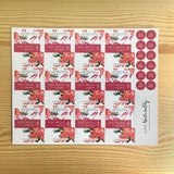 Spring Trio Roller Bottle Labels