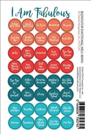 I Am Fabulous Cap Stickers - Oil Life