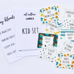 Kid Set Labels - Oil Life