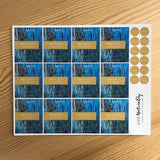 Summer Splash Roller Ball Labels