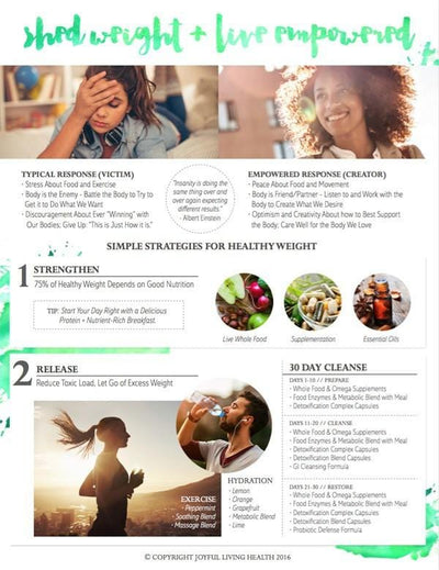 Shed Weight + Live Empowered Download - Oil Life